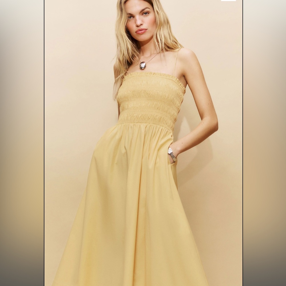 Reformation Kerrie Dress - sunshine